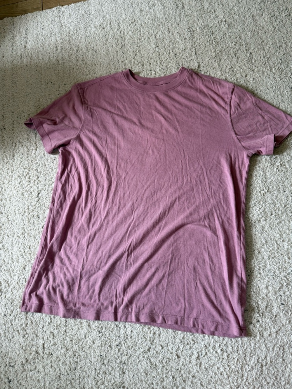 Goodfellow & Co Mauve Pink Crew Neck Short Sleeve Tee